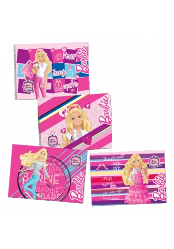 Gıpta Resim Defteri Spiralli 15 YP 17x24 Barbie 5454