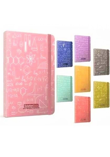 Gıpta Solutıon Book İp.Dk.Sert Kapak Defter 13x21 120 YP Çiz. St