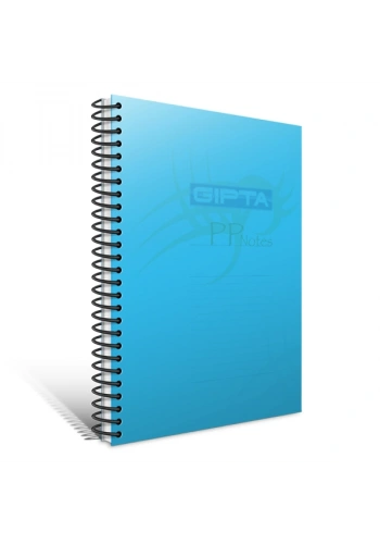 Gıpta Spiralli Defter Eko Plastik Kapak Kareli 80 YP A4 2030