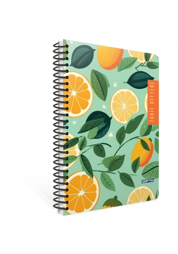 Gıpta Tarif Defteri Spiralli Sert Kapak 20x28 120 Yp