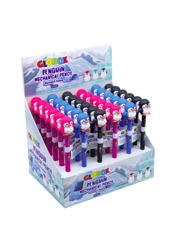 GLOBOX 3527 VERSATİL KALEM PENGUEN FİGÜR