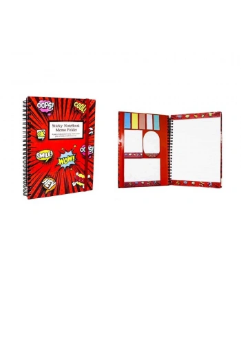 Globox Not Defteri Baskılı Yapışkanlı A5 2928