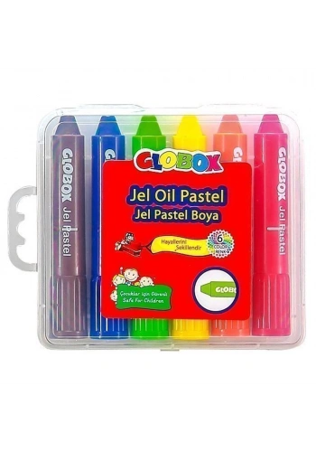 Globox Pastel Boya Jel 6 Lı 1528