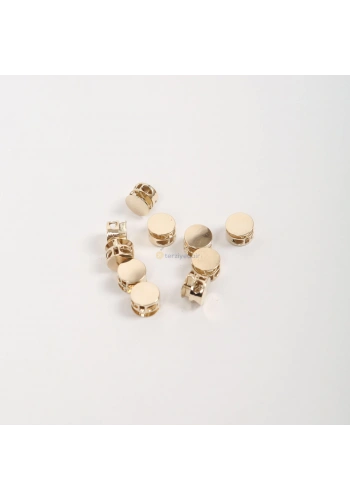 Gold Yuvarlak Yaylı Stoper 10 Adet