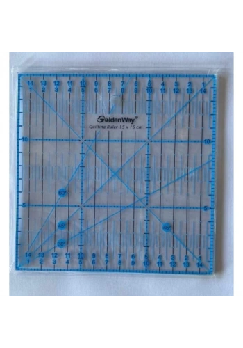 Golden Way Kapitone Cetvel 15*15cm