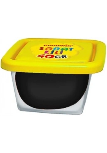 GOODWİN SANAT KİLİ SİYAH 40 gr.GW-06