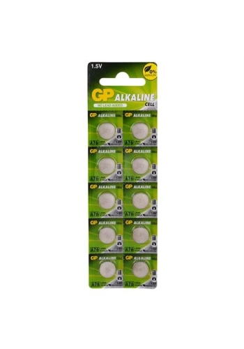 GP LR44 A76-C10 Alkalin 10Lu Blister