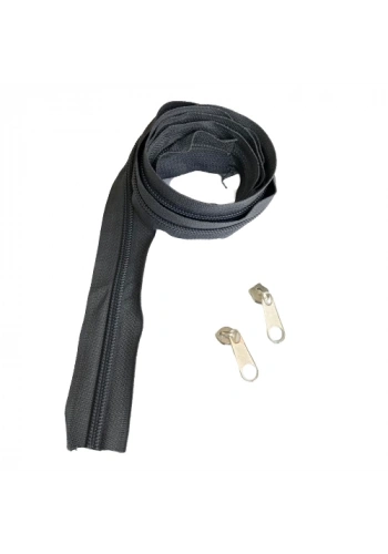 Gri Tip10 Metrelik Fermuar