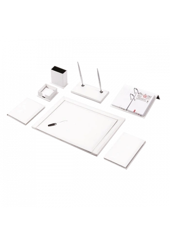 Gülpaş Sümen Takımı 11 Parça Napa Suni Deri Beyaz 921