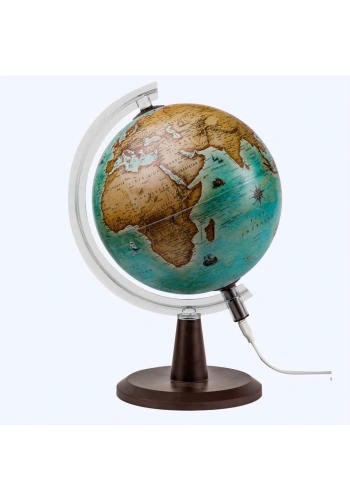 Gürbüz Küre Modern Antik Işıklı 30 CM