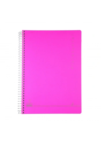 Hakikat PP Kapak Spiralli Okul Defteri Profesyonel A4 60gr 200yp Çizgili