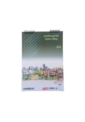 Hakikat Profesyonel Eskiz Defter A4 90gr 50yp