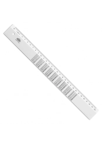 Hatas Çarpım Tablolu Cetvel 30 Cm.