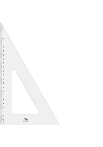 Hatas Öğrenci Gönyesi 60 Derece Plastik 26 CM 0770