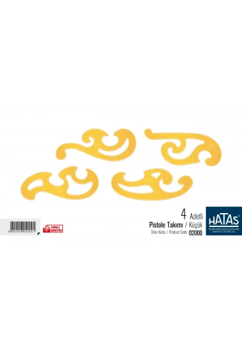 Hatas Pistole Takımı 4lü