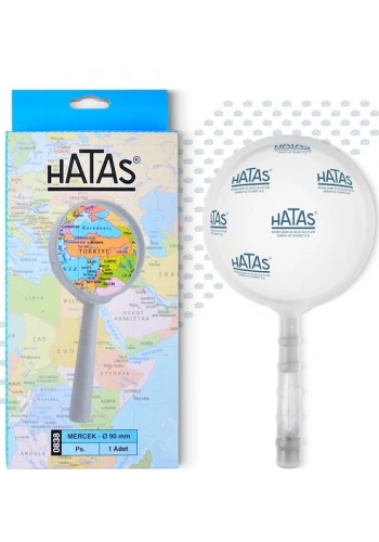 Hatas Plastik Mercek Büyüteç 90 mm.