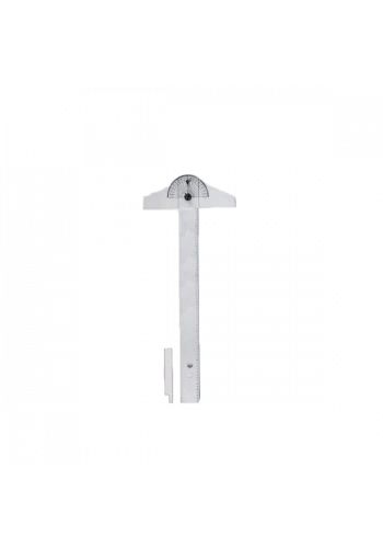 Hatas T Cetvel Oynar Başlı Mika İnce Bizote Minkale Başlık Akrilik 120 CM 1220