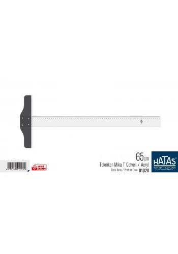 Hatas Tekniker Mika T Cetveli (Acryl) 65cm