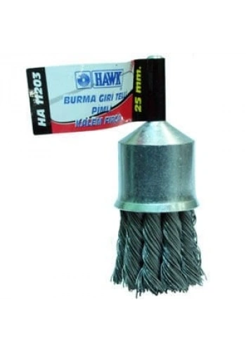 Hawk Gri Burma Telli Pimli Kalem Fırça 19 Mm
