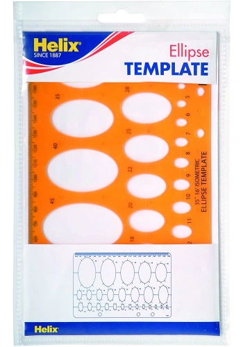 Helix Ellipse Template (elips şablon)