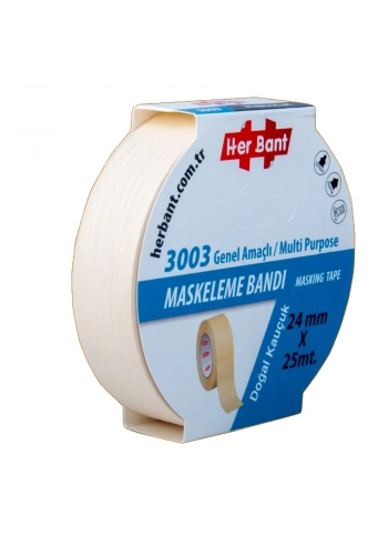 Her Bant Krepe (Maskeleme) Bantı 24 MMx25 Mt 3003