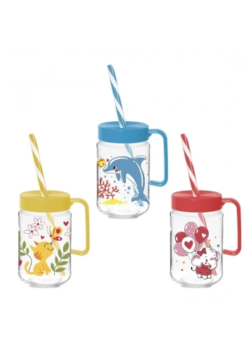 Herevin Kar. Desenli Kul. Bar.-Yu.-Kedi-Fil-(15 2) 370 Cc 111761-002P