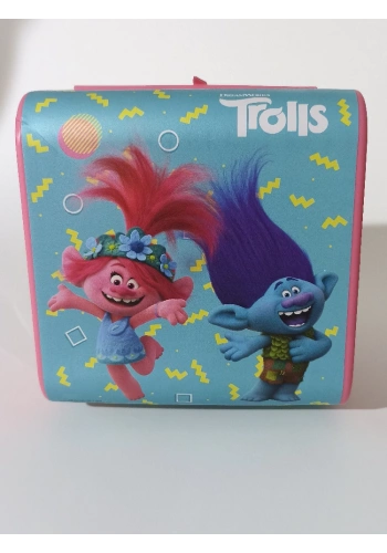 Herevin Lisanslı Beslenme Kutusu-Pembe Trolls 161272-260