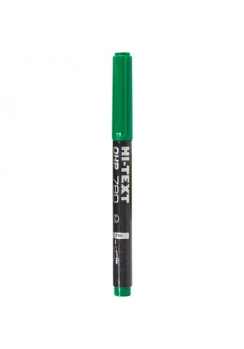 HI-TEXT M YEŞİL ASETAT KALEMİ 780MY