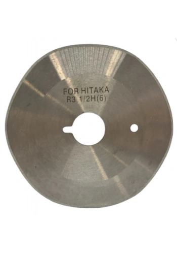 Hitaka Yuvarlak Kumaş Kesim Motor 6 Köşe Bıçak / R3 1/2H(6)