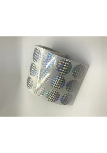 HOLOGRAM PLASTİK YUVARLAK ETİKET 30 MM 2000 ADET
