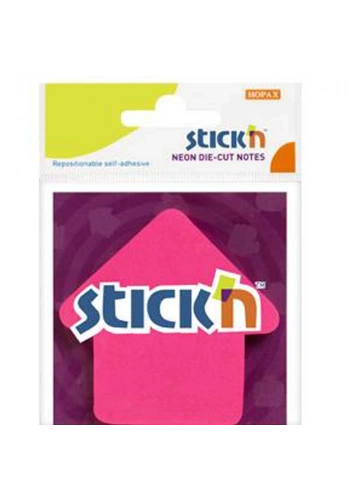 Hopax Stickn Yapış.Not kağıt 70x70 Neon Ok 50 Yp
