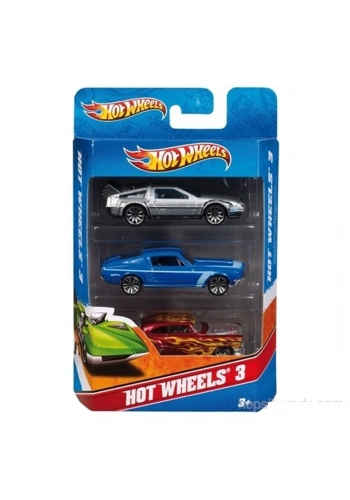 Hot Wheels Araba Seti 3 Lü K5904
