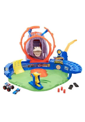 Hot Wheels Monster Trucks Volkanik Alanda Macera Oyun Seti