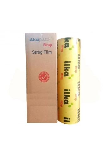 İlka Wrap Streç Film 45 x 1000 Mt 9 Mic