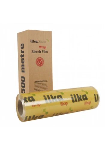 İlka Wrap Streç Film 45 x 1500 Mt 12 Mic