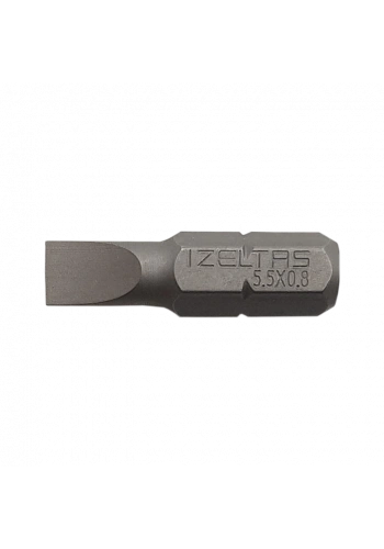 İZELTAŞ Düz Bits Uç 0.8x5.5 (25MM)