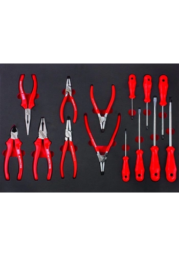 İzeltaş Premium Serisi Dolap 3. Çekmece İçi 14 Parça