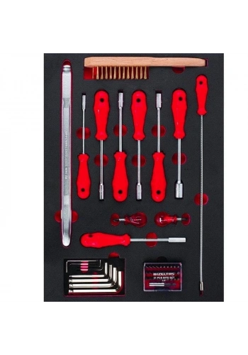 İzeltaş Pro Dolap 3. Çekmece İçi 51 Parça