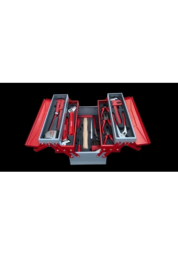 İzeltaş Tesisatçı Takım Çantası 5 Gözlü 28 Parça