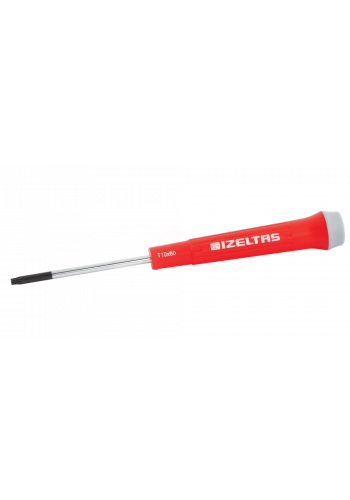 İzeltaş Torx Uçlu Tornavida Elektronikçi Tip Klemens T5x60 mm