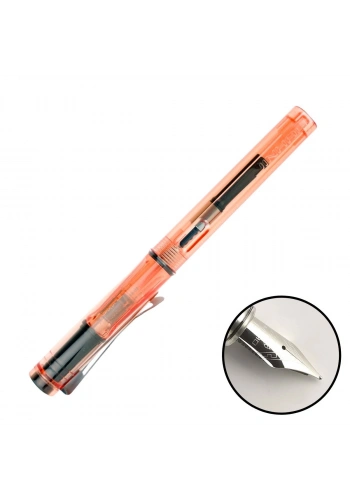 Jinhao Dolma Kalem Fine Şeffaf Turuncu