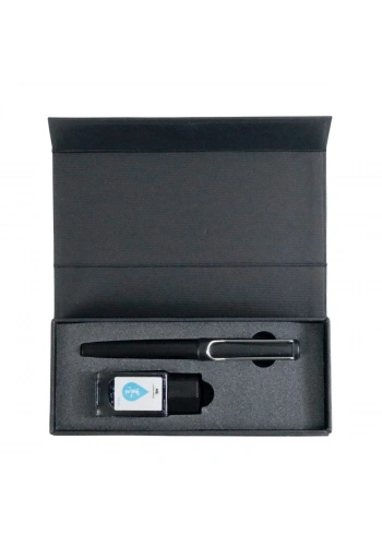 Jinhao Dolma Kalem Seti 15ml Mürekkepli Kutulu Siyah