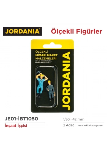 Jordania Maket İnsan İşçisi Figürü 1/50 42mm 2li