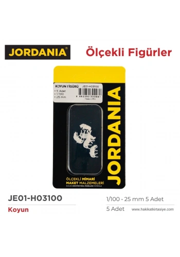 Jordania Maket Koyun Figürü 1/100 25mm 5li