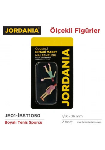 Jordania Maket Tenis Sporcu 1/50 36mm 2li