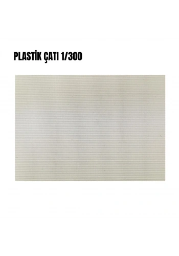 Jordania Plastik Çatı Beyaz A4 1/300