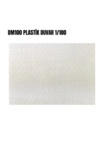 Jordania Plastik Duvar Beyaz A4 1/100