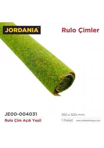 Jordania Rulo Çim 35x50cm Açık Yeşil