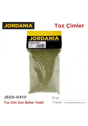 Jordania Toz Çim Son Bahar Yeşili 50gr