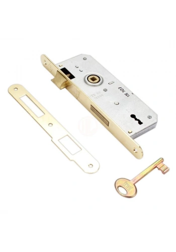 Kale Kilit 35 MM EKSTRA GOMME KAPI KILIDI SARI OVAL RULMANLI - 151R3500003